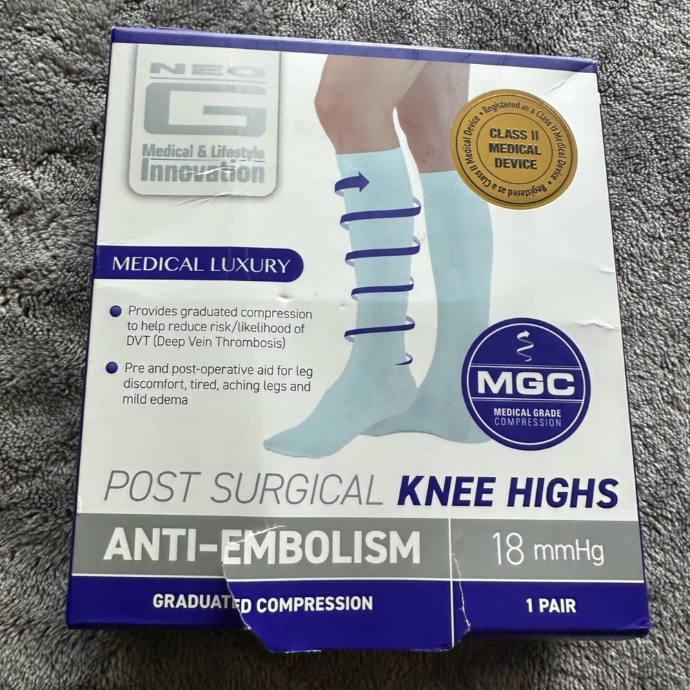 Unisex Compression  Medical Luxury Knee Highs Socks